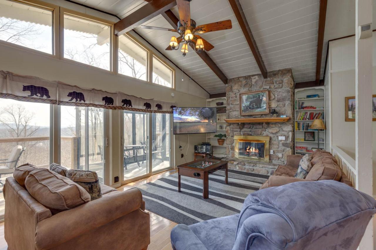 Bear View Chalet, 3 Bedroom, Pool, Pets, Arcades, Wifi, Hot Tub, Sleeps 12 Gatlinburg Buitenkant foto